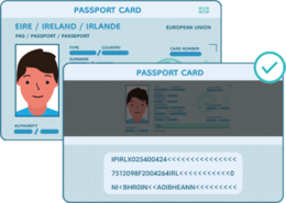 Irish Passport Card